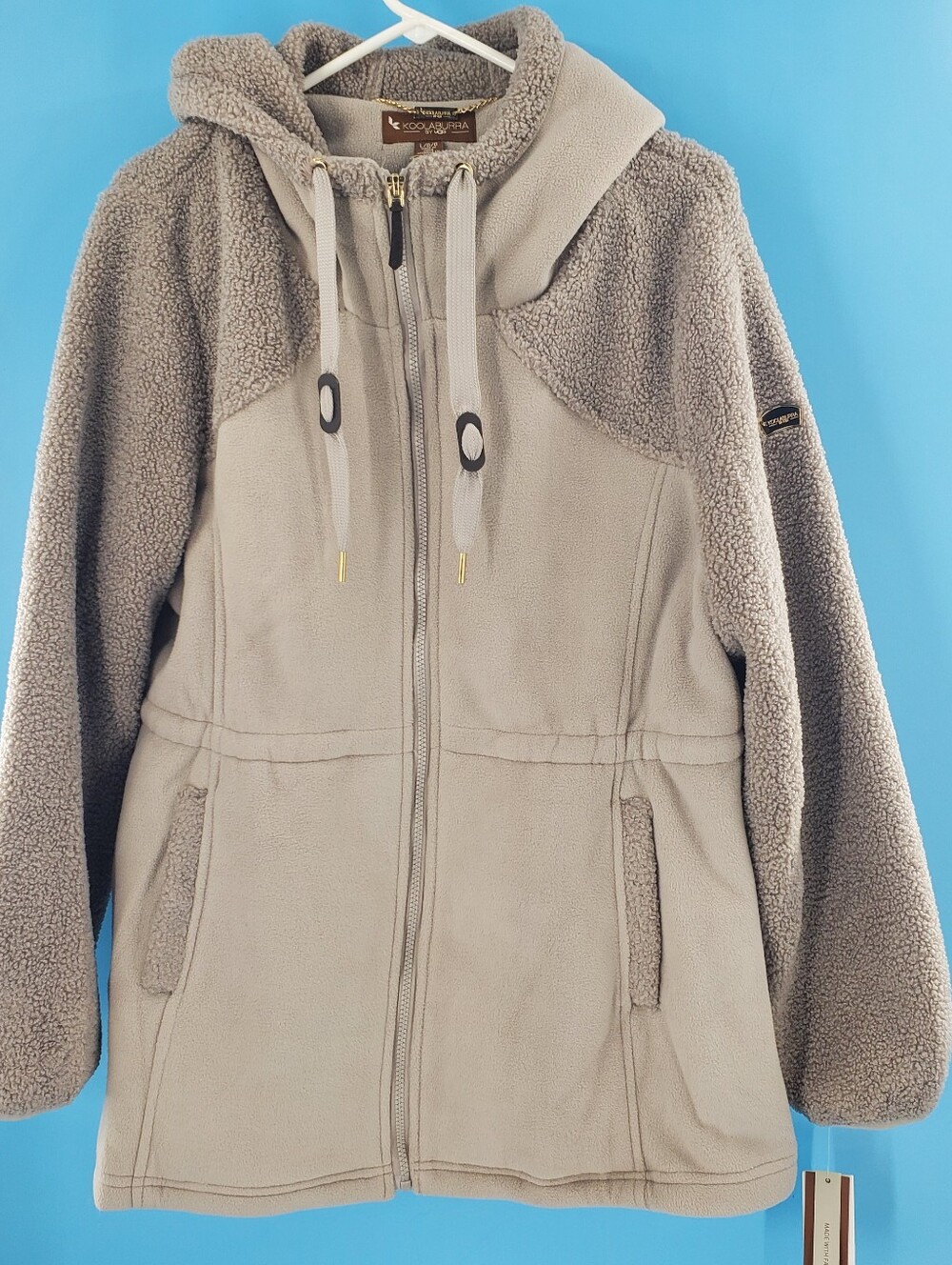 Koolaburra NWT grey winter hooded jacket